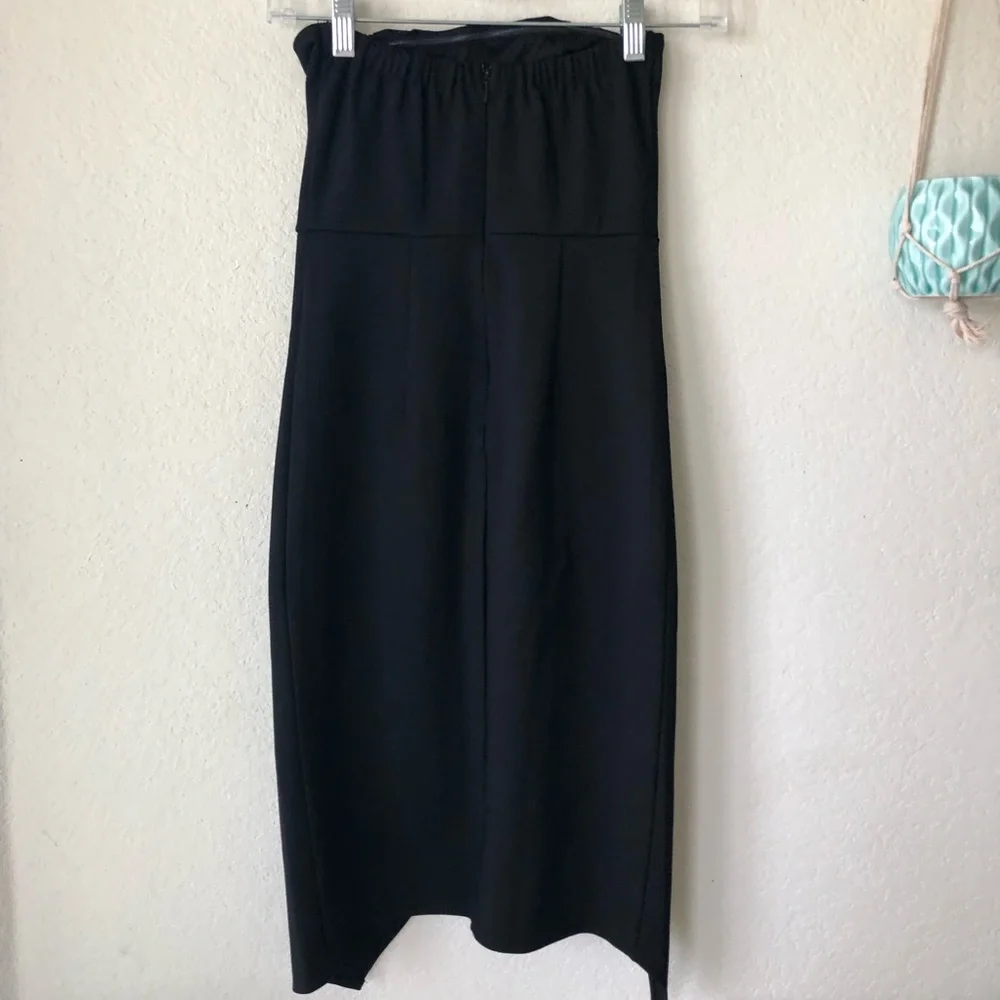 Lulus Jazzie Black Strapless Bodycon Dress - Picture 5 of 12